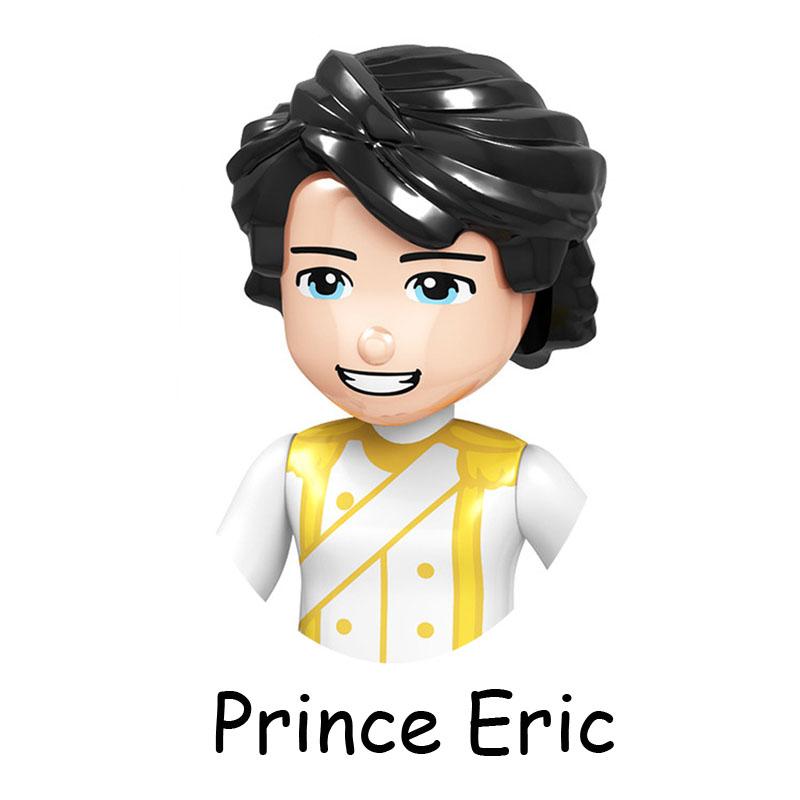 Нетоксичные сказочные принцессы дети Белль Чудовище Золушка Анна Оливия Модель Фигурка Блоки Конструктор Строительные Кирпичики Игрушки Для Детей