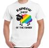 Футболка унисекс RAINBOW SHEEP LGBT Gay Pride LGBTQI Love Peace Equality of the Family