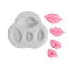 Lip Heart LOVE Shapes Silicone Mold Sugarcraft Cookie Cupcake Chocolate Baking Mold Fondant  Tools