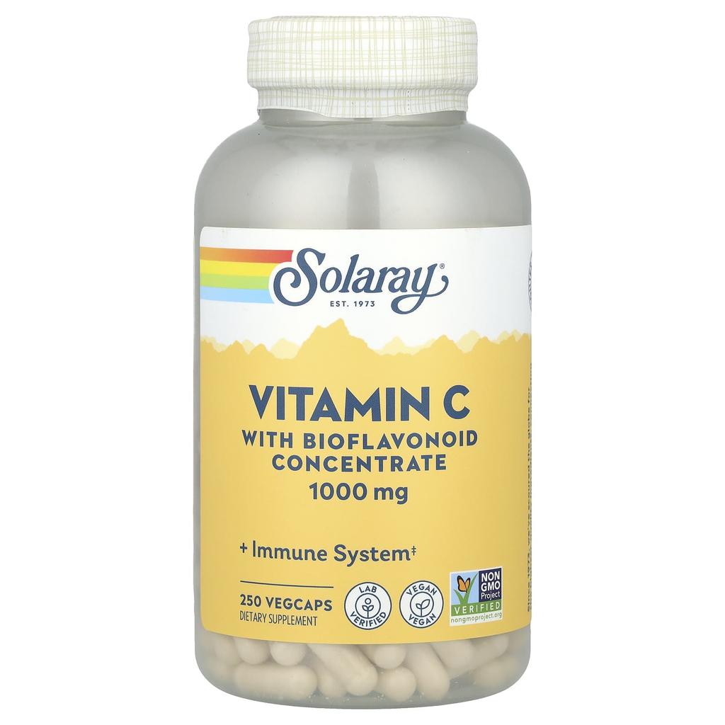Vitamin C with Bioflavonoid Concentrate, 1,000Mg, 250 Veggie Caps