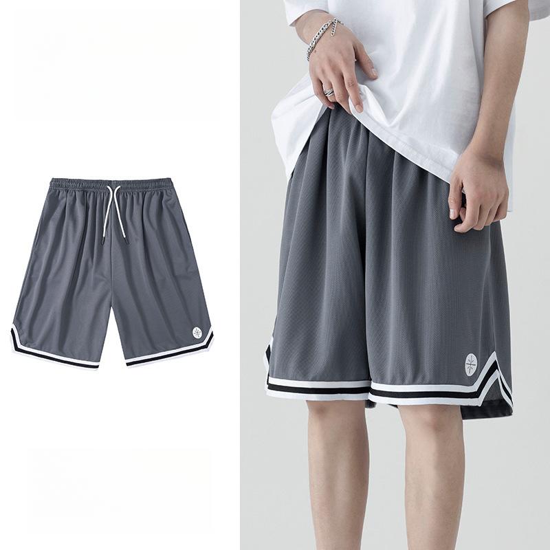 Мужские спортивные шорты с эластичной резинкой на талии