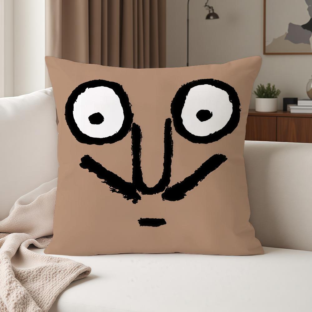 Эстетичная Арт Наволочка J-Jean J-Jullien Подходит для Спален Гостиных Автомобилей Домашнего Декора