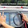Хромированная противоударная отделка автомобиля: Клейкие, гальванизированные, ярко-серебристые защитные полосы