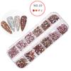 1440pcs SS4-SS6 Mixed Sizes Glass Nail Rhinestones Crystal Strass Multi-Color For Nail Art Decoration Accessories Rhinestones