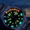 BERNY Watch Мужские механические часы с ручным заводом Автоматические часы для дайвинга на глубине 200 м Наручные часы Твердость HV600 Сапфировое стекло Прочная нержавеющая сталь