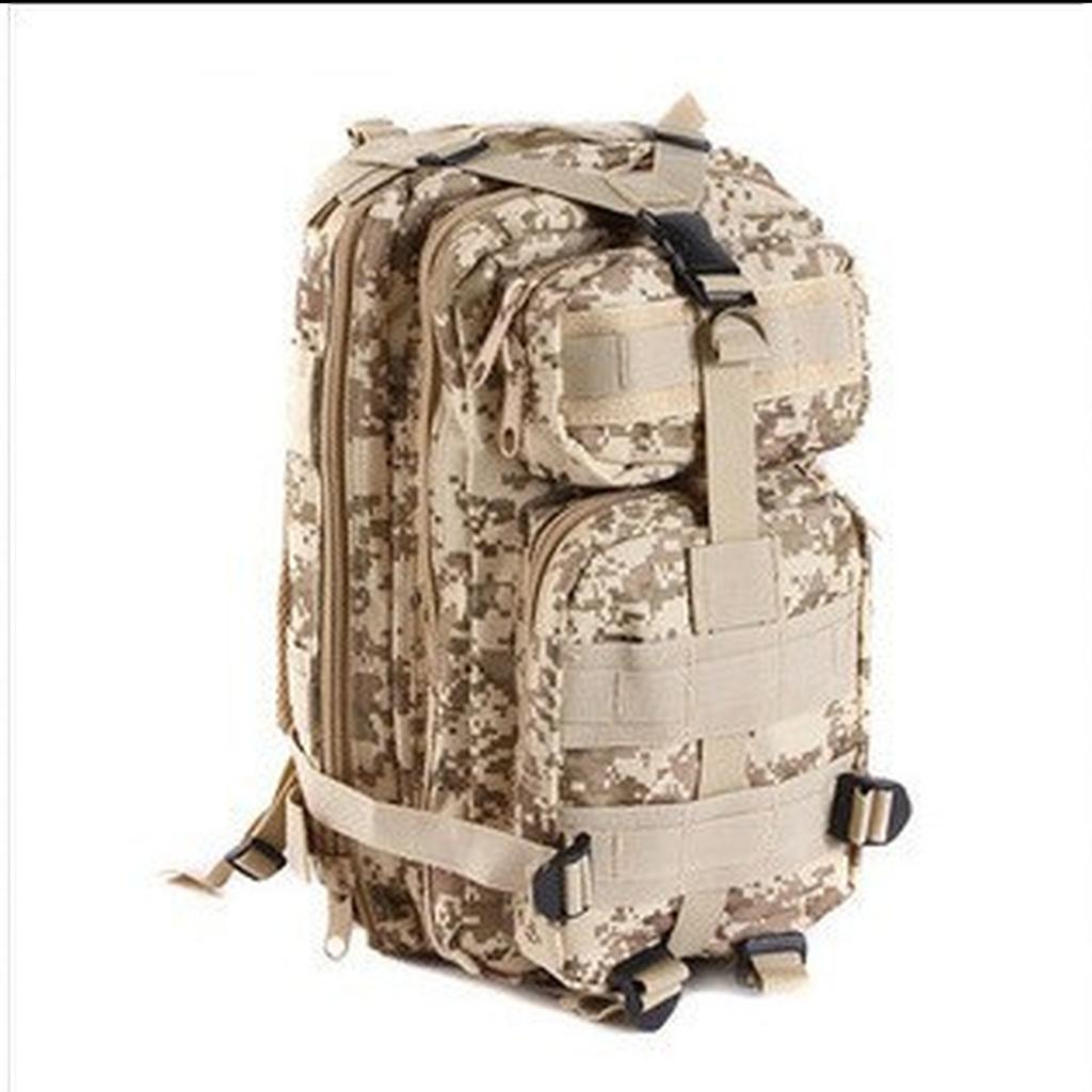 30L  Bag Outdoor Sports Mountaineering Bag Oxford Waterproof Camouflage 3p Backpack for Camping Travel 11 Color