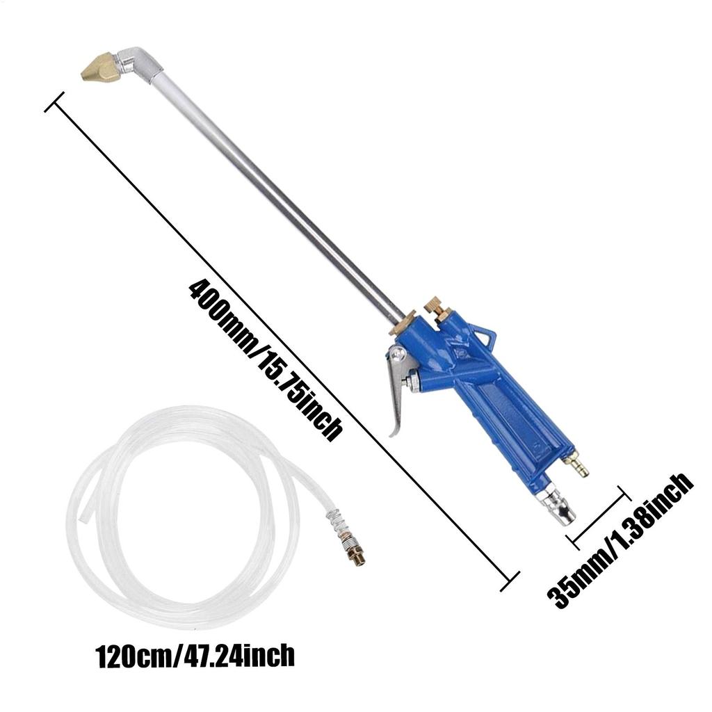 Air Duster High Pressure Compressed Spray Tool With Hose Ergonomic Extension Wand Cleaning Tool For Maintenance Interior