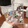 Color Flower Vines Phone Case For Samsung S25 Ultra S24 FE S23 A56 A36 A55 5G A16 A25 A35 A33 A54 S22 Plus Shockproof Clear Silicone Cover