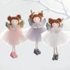 3 шт. Рождественский ангел, девочка, кукла, подвеска, рождественские подвесные куклы, поделки на рождественскую елку, подвеска в виде эльфов, подвесной ангел, реквизит для куклы