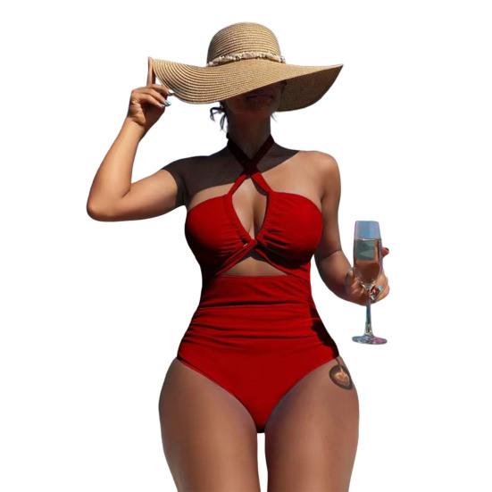 Женский купальник-бикини Monikni Sexy Suspender, облегающий, без косточек, с подкладкой, пляжная спортивная одежда