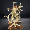 28 см Мультяшные Аниме Персонажи Digimon Adventure СкуллГреймон Сцена Битвы Статуэтка Коллекционная Модель Игрушки Украшения Подарок