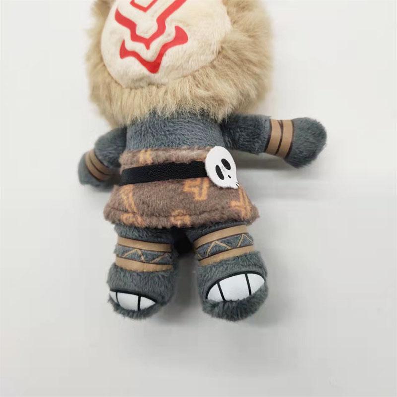 10cm Genshin Impact Hilichurl Plush Pendant Cartoon Keychain Soft Mini Doll Stuffed Figure Backpack Cosplay Props Accessory Gift