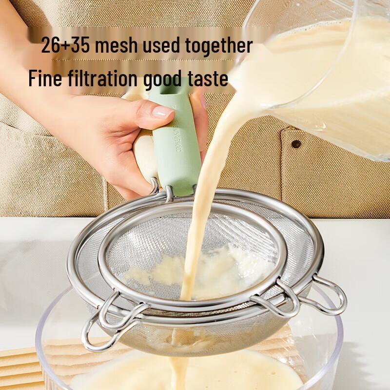 COOKER KING 304 Stainless Steel Fine Mesh Strainer