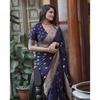 This Beautiful Saree Is Elegantly Decorated with Gorgeous Solid Jacquard Weave That Gives a Perfect Look To the Outfit.