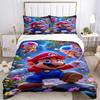 3pcs Mushroom, Mario Bedding Set: Perfect for Bedroom or Guest Room. Soft and Comfortable with No Core Included yy251010155