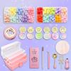 Practical DIY Set, Wedding Invitation Stamp Seal Sealing 20 Colors, 400p 6p Sealing Stamp Seal 3-tier Storage Box, 1 Piece Korean Popular Toys