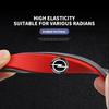 HJFX5 4Pc Car Door Anti Scratch Protection Strips For opel insignia astra j h g corsa d zafira b Rubber Decoration Sticker Car Supplie