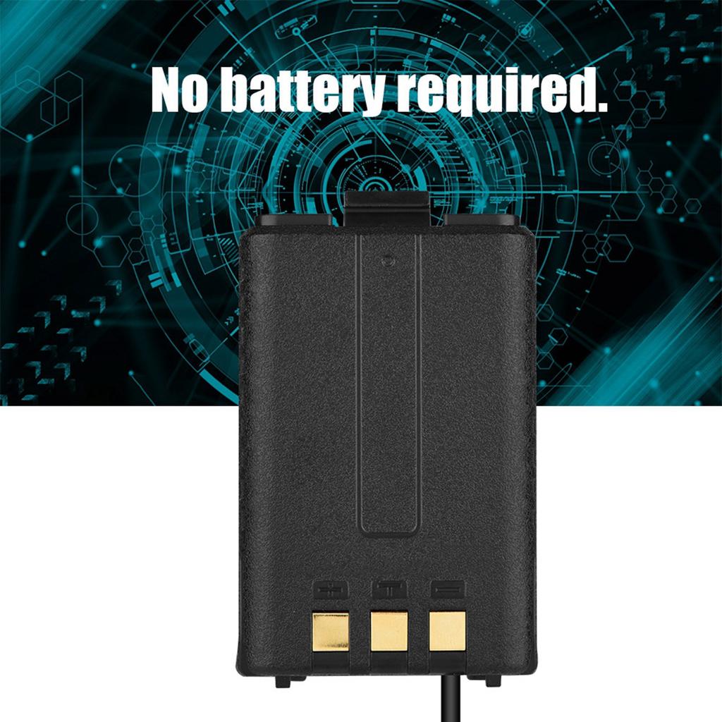 Car Charger Adapter for Baofeng UV‑5r UV5RA+ UV5RB for TYT TH‑F8 TH‑UVF9 Walkie Talkie