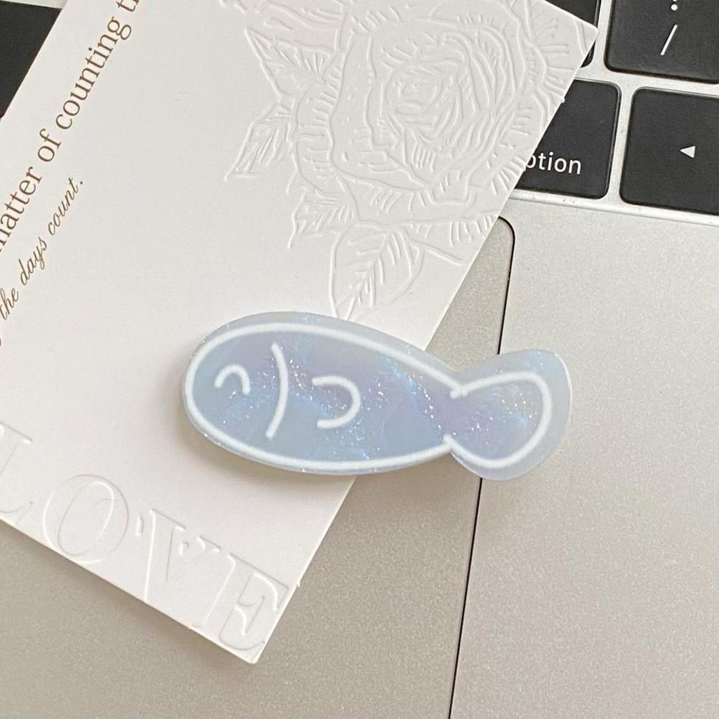 1/8/10 шт. Маленькая рыбка мультяшная заколка для волос дизайн морской серии легкая заколка для челки для девочки заколка для непослушных волос