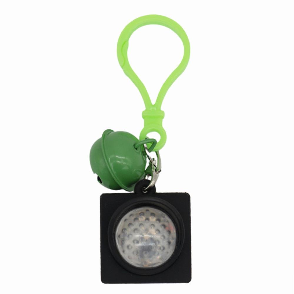 Funny Traffic Light Backpack Charm Simulation Car Keychain Charm For Adults Kids
