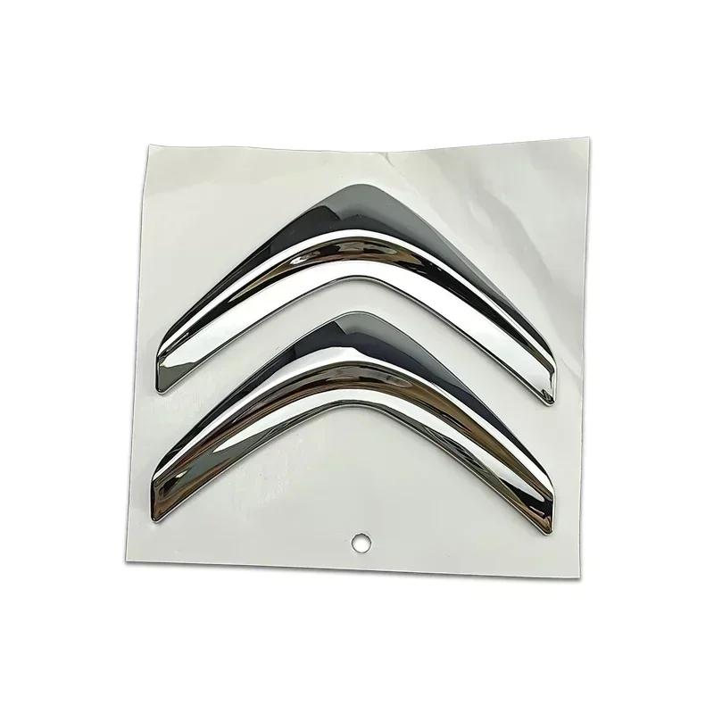 Черно-серебристый задний значок-эмблема для автомобиля Citroen Elysee Berlingo Xsara C3 XR C4 Picasso Sega Aircross C5 Автомобильный стикер для тюнинга багажника