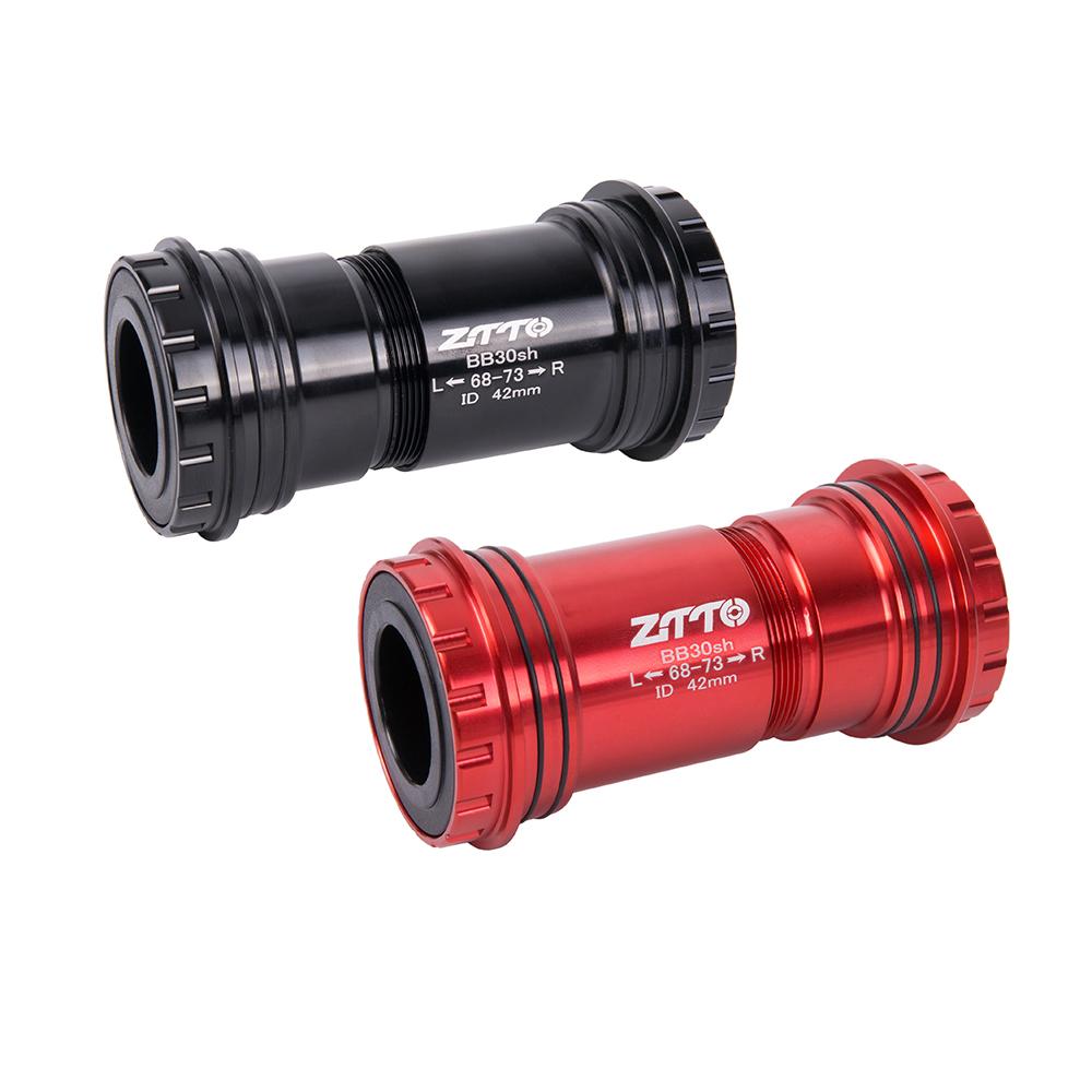 ZTTO MTB BB30 24 Адаптер Велосипедная запрессовываемая каретка Ось Керамический подшипник BB Для горного шоссейного велосипеда 24 мм Шатуны
