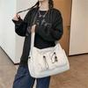 New Crossbody Bags for Women Youth Men Fashion Casual Large Capacity Handbags Shoulder Bags Solid Color Ladies Messenger Bag