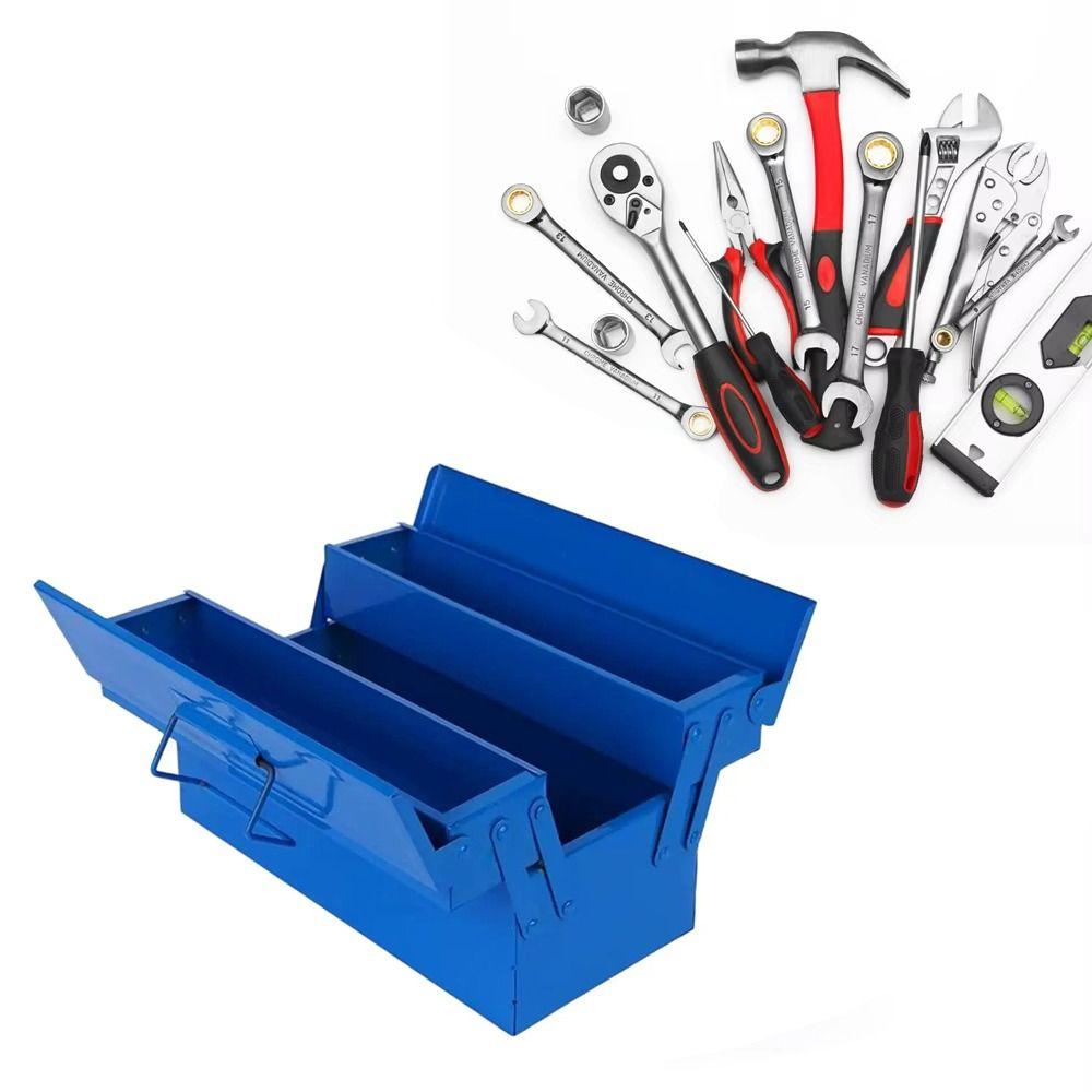 Heavy Duty Tool Box Large Storage Tools Box Lightweight Repair Chest  Automobile Repair