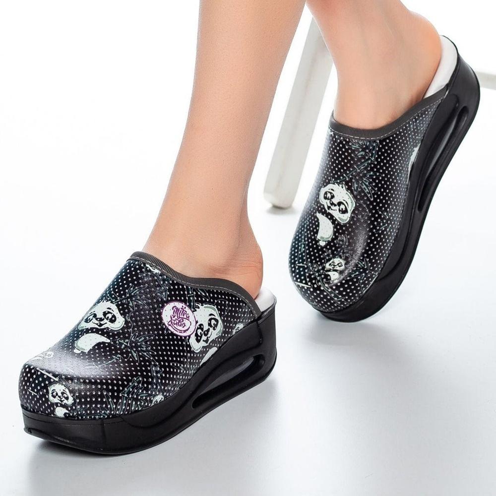 Женские ортопедические сабо, медицинская обувь Sabo, нескользящие тапочки, медсестра, доктор, акушерка