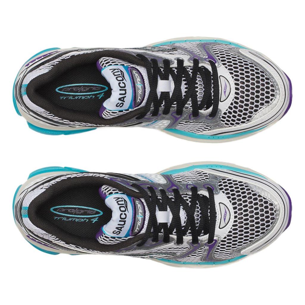 SAUCONY Кроссовки унисекс ProGrid Triumph 4 Бело-синие S70704-13