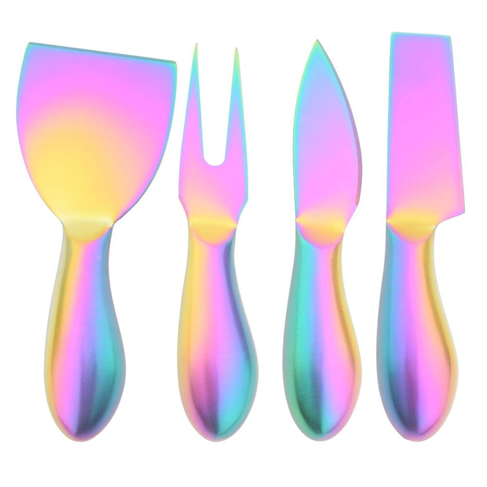 Premium Exquisite 4/6pc Cheese Slicer Cutter Knife Creative Sharp Knife Cheese Kitchen Tool Cake Spatula Butter Knife Cheese Set