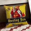 HHERTOG JANS Cushion Cover Reversible Soft Durable Pillow Cover Home  Car MultiScene Use for Daily Comfort