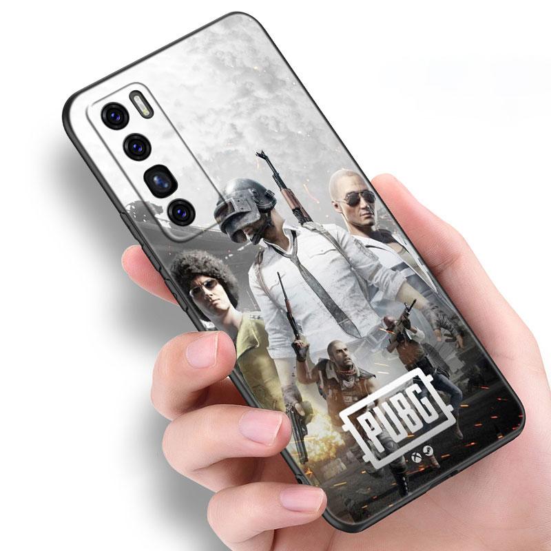 Чехол для игры Pubg для Huawei NOVA 8 9 Pro 8i 7i 7SE Y60 5T Mate 40 30 20 10 Lite Honor 50 30 Premium Pro Plus 30S, черный мягкий чехол