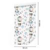 Hippos with balloons wallpaper for living room and bedroom 50x1000