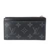 Used Coin Case Coin Card Holder M30271 Taiga/Monogram Eclipse Aldoise Black Card Case