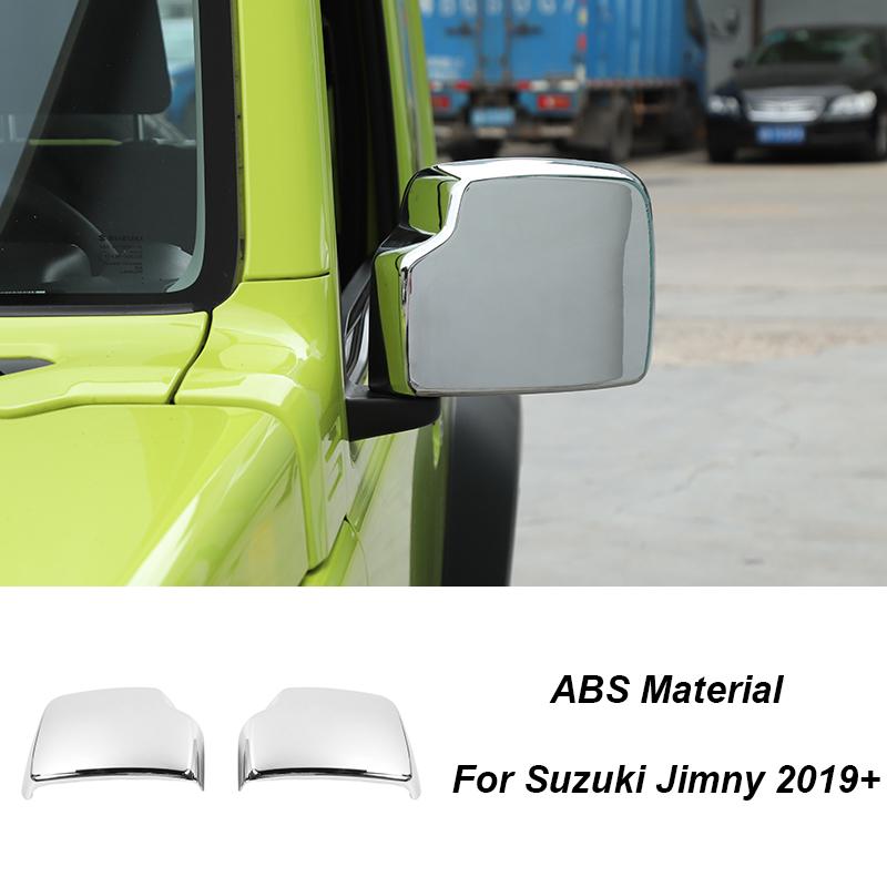 BAWA Headlight Bumper Rearview Mirror Decoration Cover for Suzuki Jimny 2019 2020 2021 2022 2023 2024 Exterior Accessories