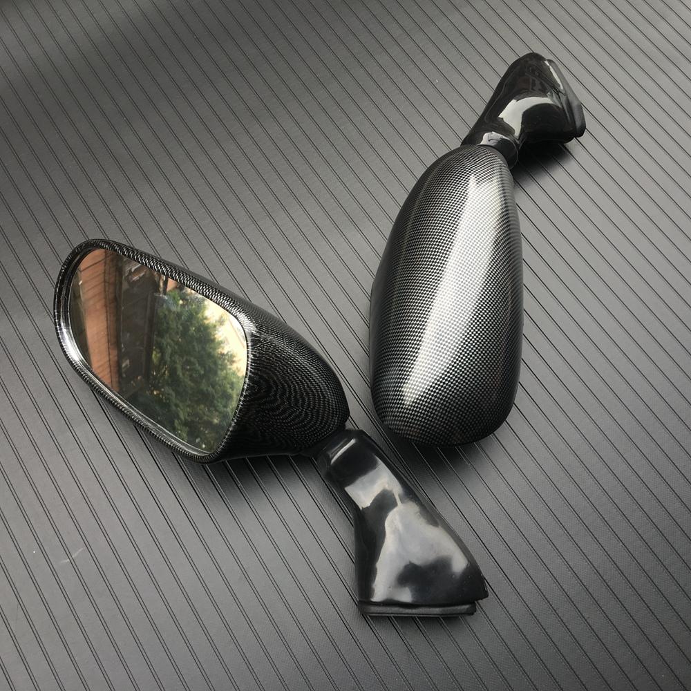 Углеродные черные зеркала заднего вида для Suzuki Katana GSX600F GSX750F GSX 600F/750F 1998-2002 1999 2000 2001