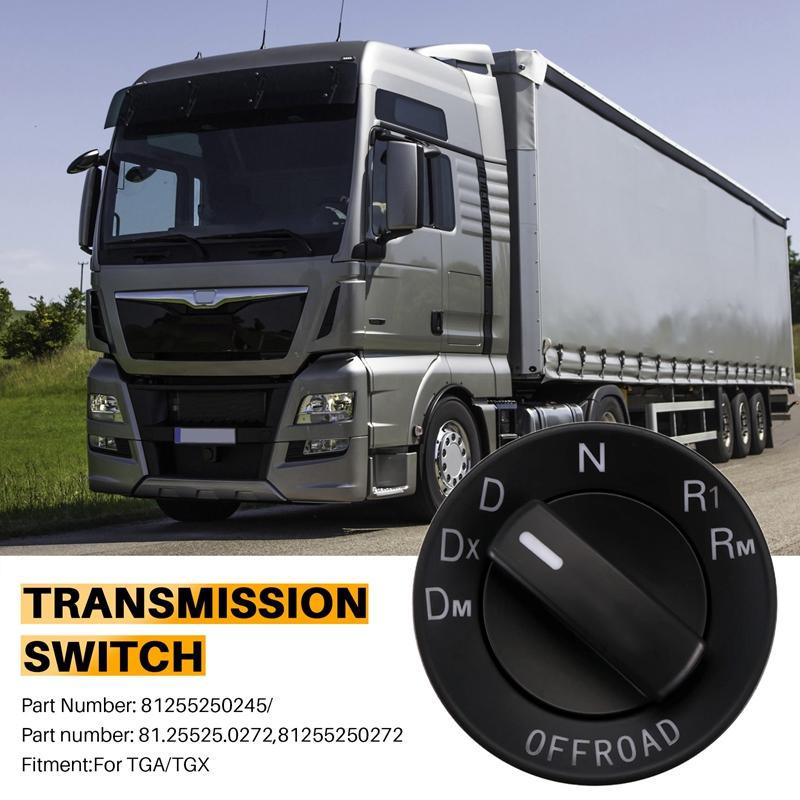 Для грузовиков MAN TGA TGX Запчасти Переключатель 81255250245 81255250272 Модификация ПЕРЕДАЧА Автоматическая коробка передач Переключатель Поворотный переключатель