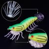 Fluorescent Wood Shrimp No. 3.0 No. 3.5 Artificial Squid Jig Cuttlefish Squid Hook  Ocean Rock