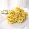 3PCS Hydrangea Artificial Flowers Fake Dandelions Bouquet Wedding Decoration Home Room Decor DIY Pompon Bridal Accessories