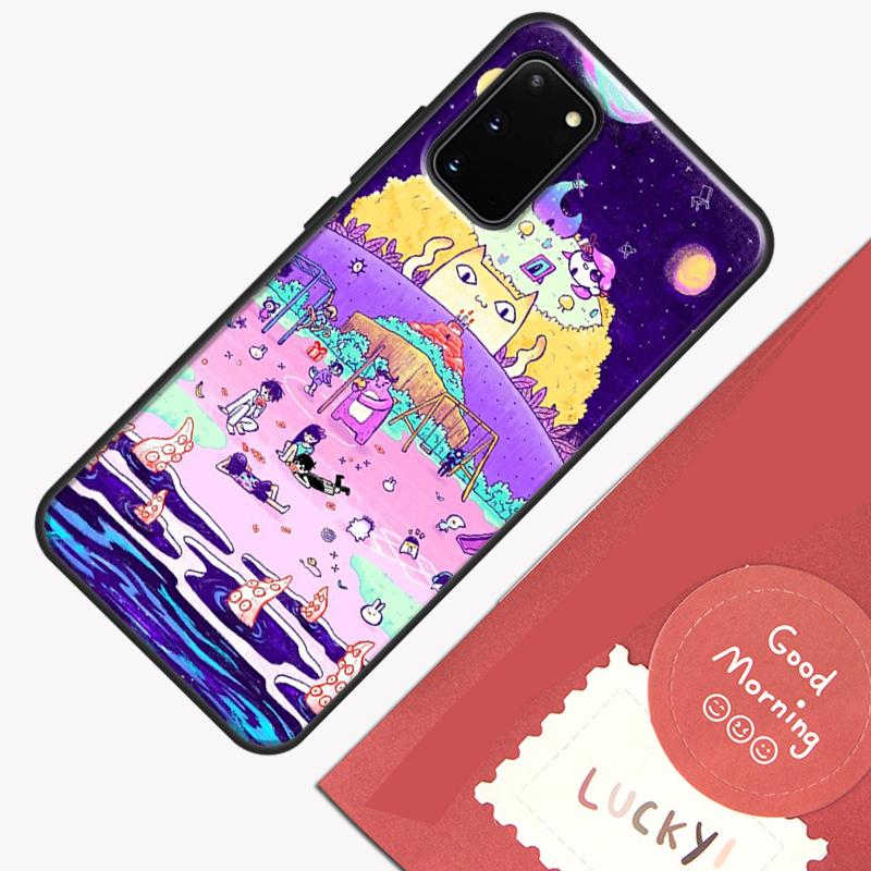 Чехол для телефона Samsung Galaxy S22 S21 S23 Ultra Note 20 S8 S9 S10 Note 10 Plus S20 FE с изображением игры Omori