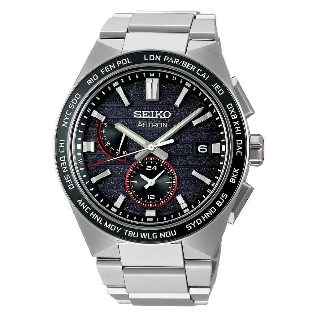 [Seiko Watch] Men's Astron NEXTER JAL 70th Anniversary Limited Edition Silver Watch SBXY075