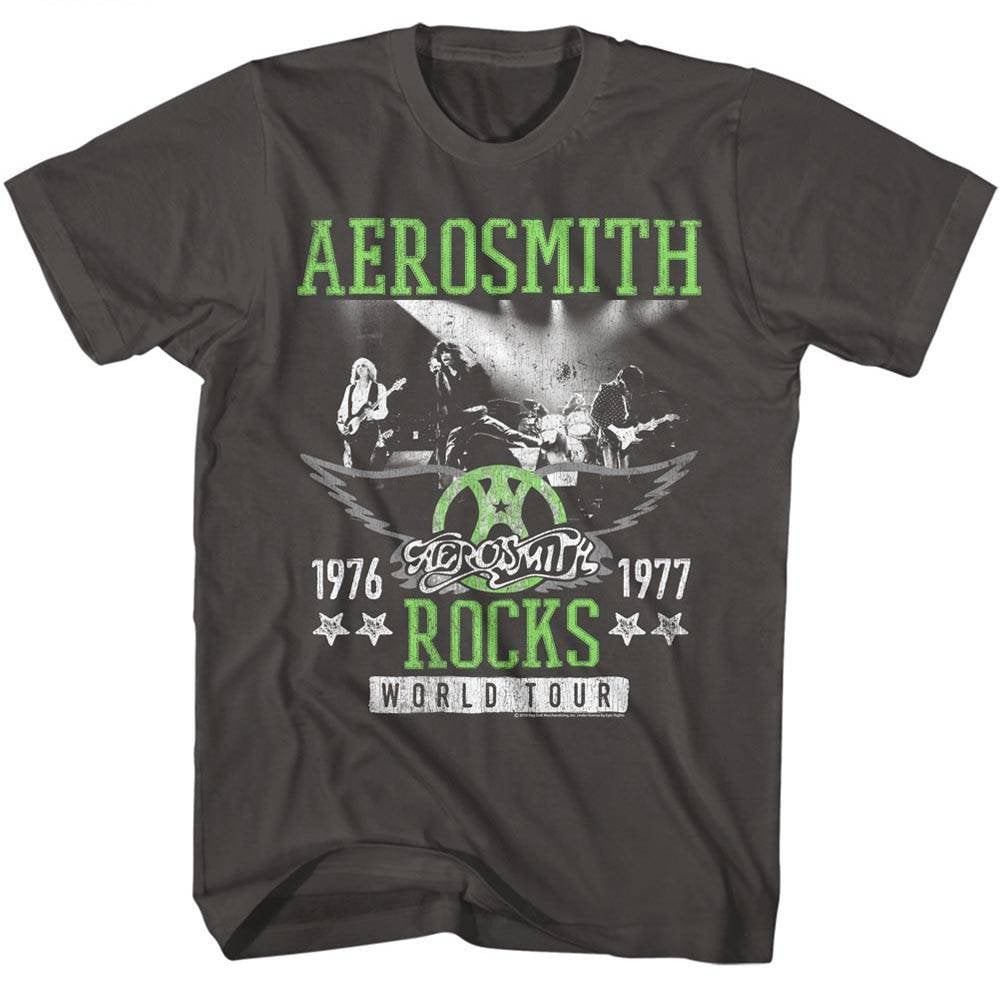 Взрослая футболка Aerosmith Rockstar Smoke