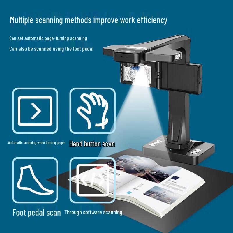 Eloam BS3000ZP A3 High-Speed Book Scanner CN plug (adapter included)