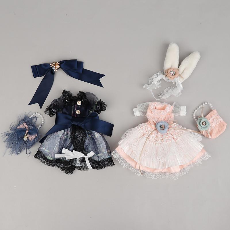 Одежда для кукол BJD 1/6 Платье для девочки Модный топ на бретельках Плиссированная юбка Лолита Студенческая одежда Одежда для кукол Подходит для кукол 30 см 1/6 BJD SD 13 Blyth