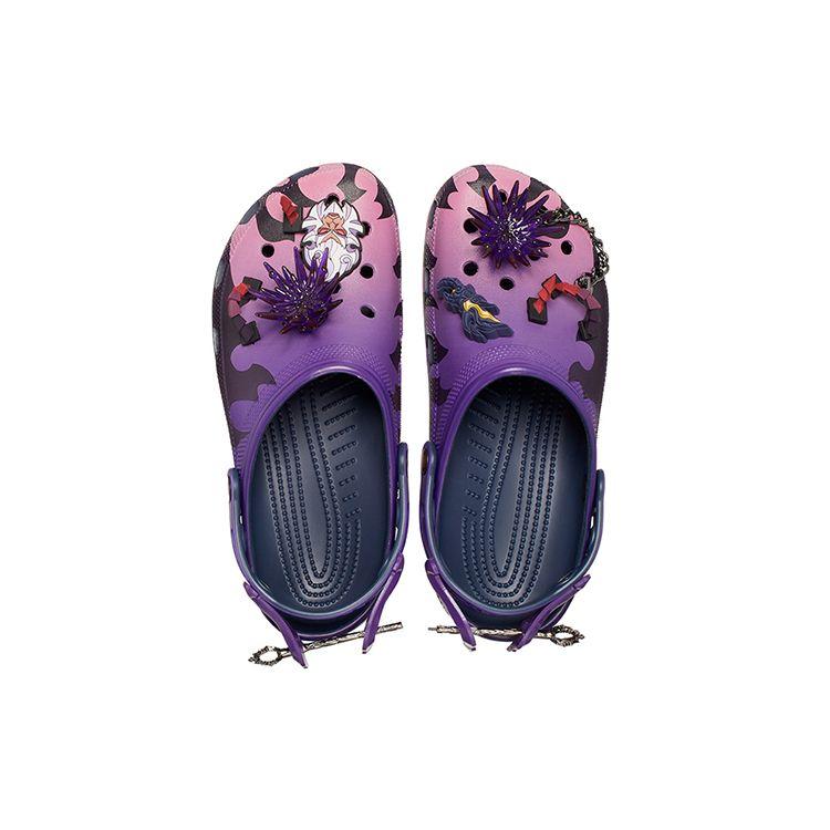 Crocs Honor Of Kings X Classic Clog EVA Floral Pattern Beach Sandals Sun Wukong Collectors Edition Unisex Sandals Blue 208115-410