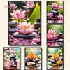 Спа Дзен Цветущая вишня Лилия Розовый лотос Печать на холсте Постеры Художественная живопись Фитнес Йога Студия Настенный декор Картины Домашний декор