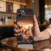 California Travel Los Angeles Phone Case For iPhone 17,16,15,14,13,12,11 Plus,Pro Max,Soft Silicone Black Cover