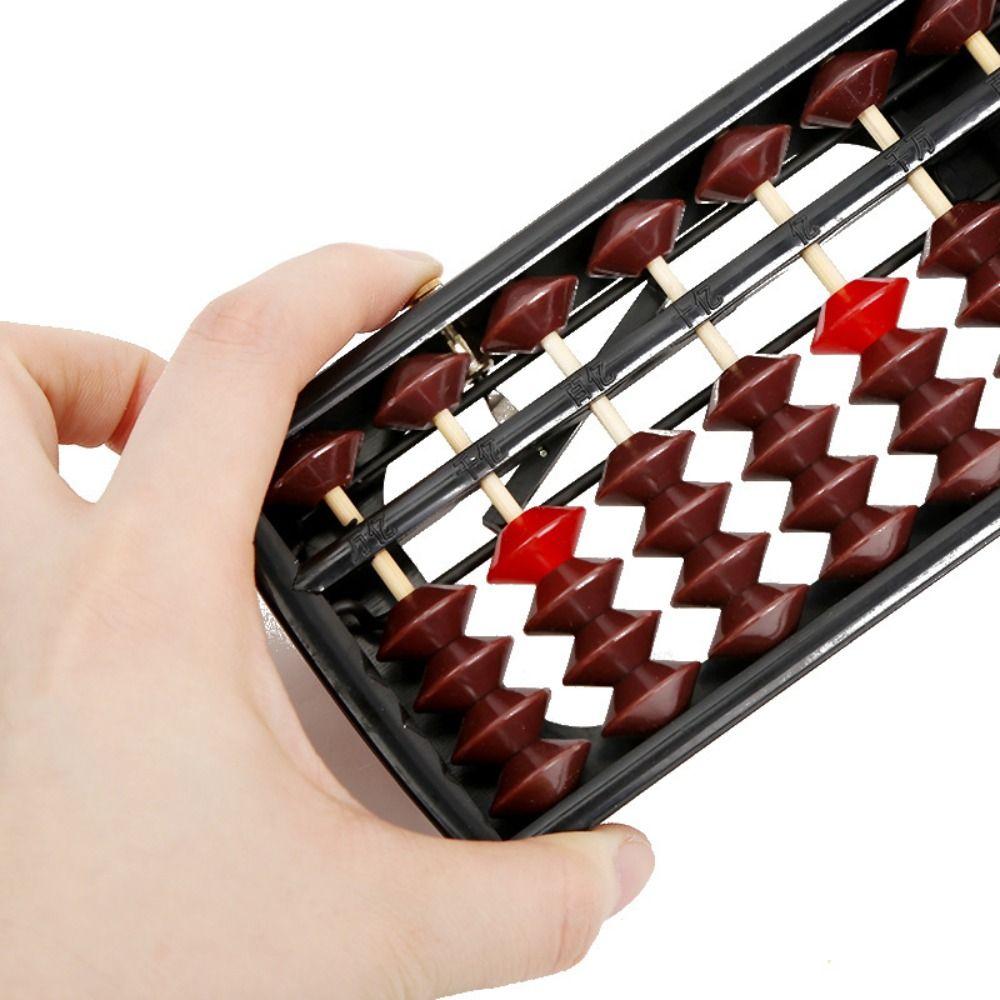 Multicolor Plastic Abacus Plastic Calculation Rack Montessori Learning Toy Beads Early Math