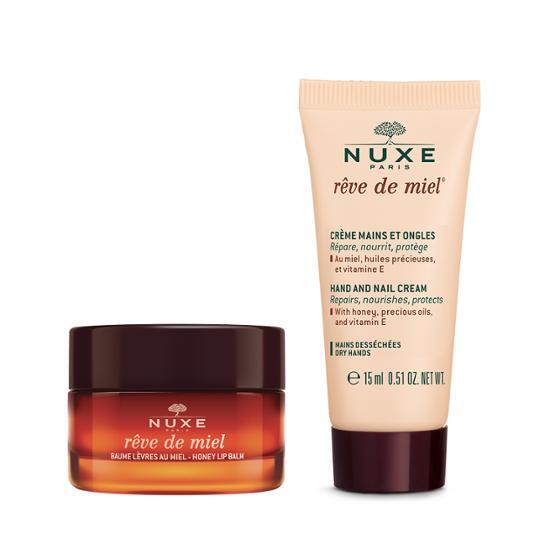 Nuxe Revd Miel Lip Balm 15g Special (+15ml Hand & Nail Cream Free)